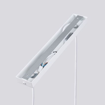 Lustra ar auklu KARBON 2xGU10/10W/230V balta