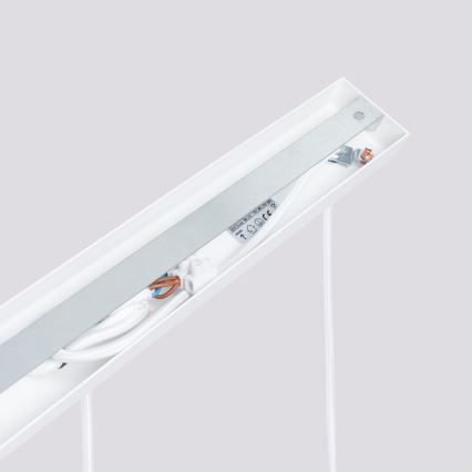 Lustra ar auklu KARBON 3xGU10/10W/230V balta