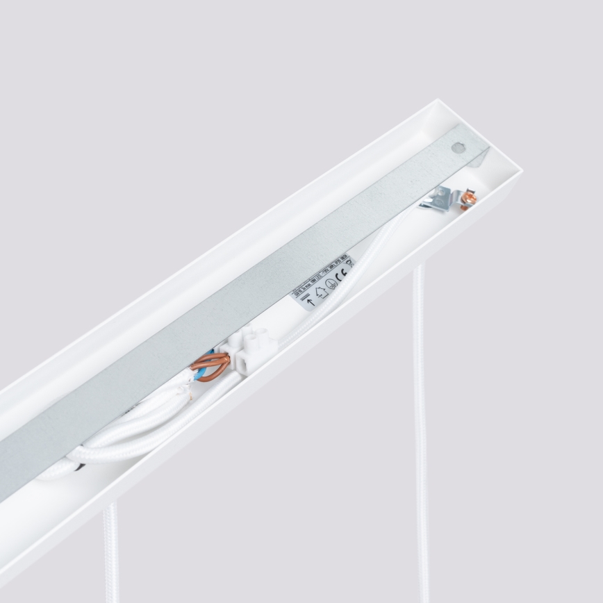 Lustra ar auklu KARBON 3xGU10/10W/230V balta