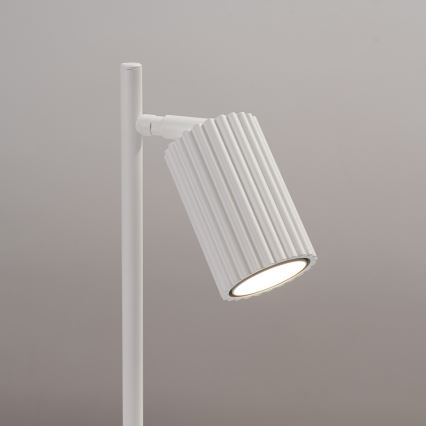 Galda lampa KARBON 1xGU10/10W/230V balta