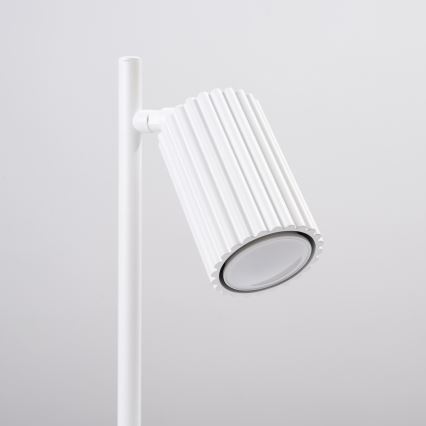 Galda lampa KARBON 1xGU10/10W/230V balta