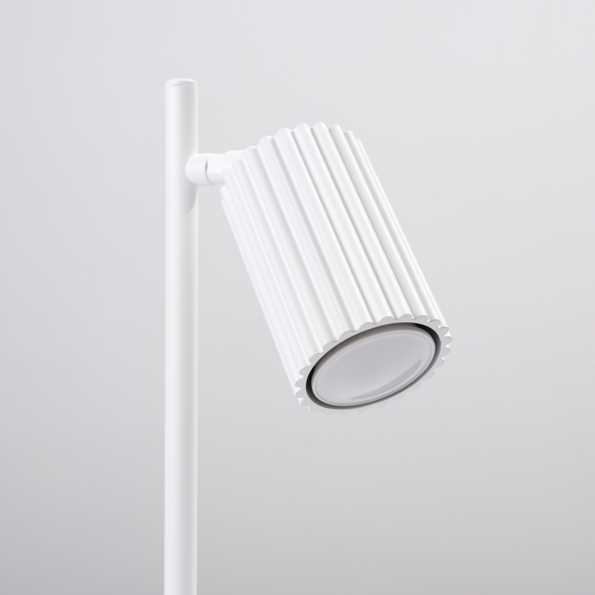 Galda lampa KARBON 1xGU10/10W/230V balta