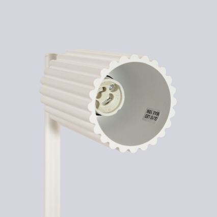 Galda lampa KARBON 1xGU10/10W/230V krēmkrāsa