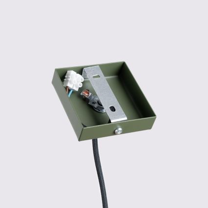 Lustra ar auklu KARBON 1xGU10/10W/230V zaļa