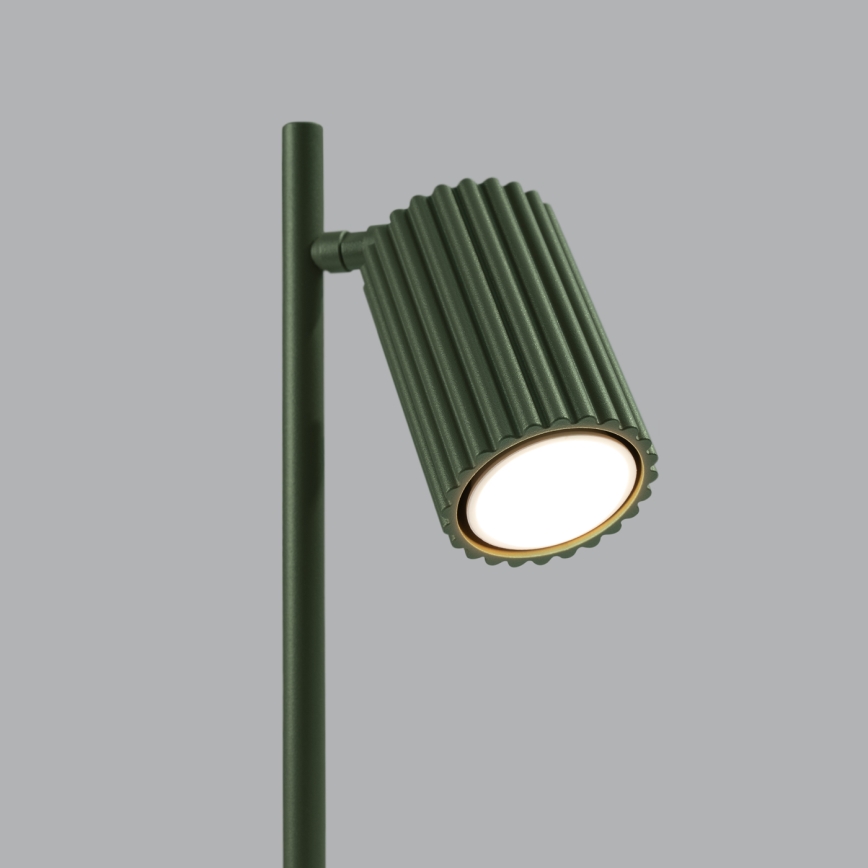 Galda lampa KARBON 1xGU10/10W/230V zaļa