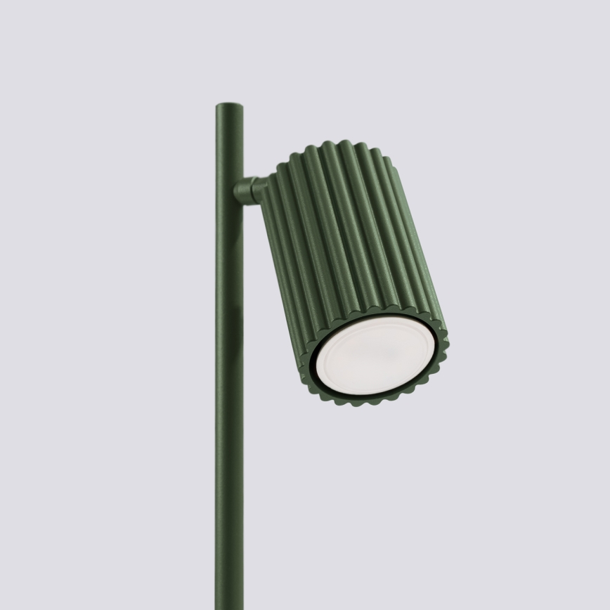Galda lampa KARBON 1xGU10/10W/230V zaļa