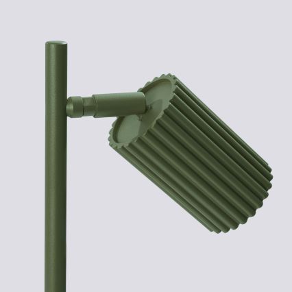 Galda lampa KARBON 1xGU10/10W/230V zaļa