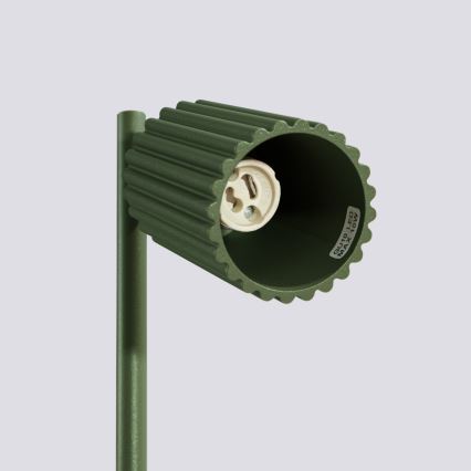 Galda lampa KARBON 1xGU10/10W/230V zaļa