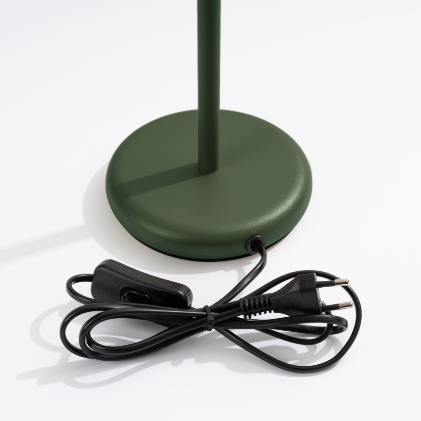 Galda lampa KARBON 1xGU10/10W/230V zaļa