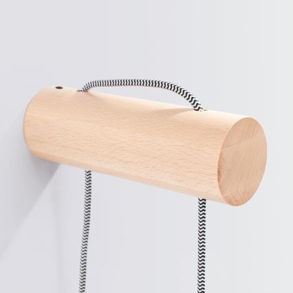 Sienas lampa NIMBI 1xE27/15W/230V dižskābardis