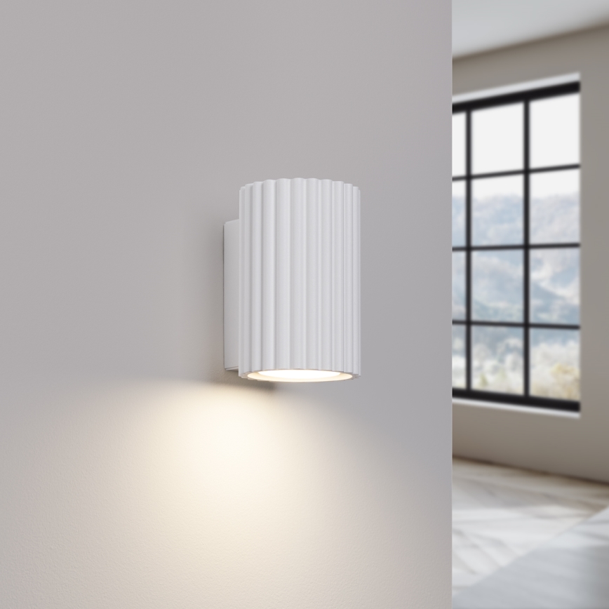 Sienas lampa KARBON 1xGU10/10W/230V balta