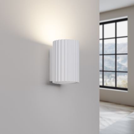 Sienas lampa KARBON 1xGU10/10W/230V balta
