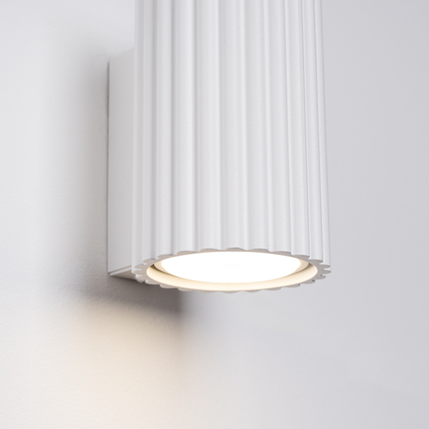 Sienas lampa KARBON 1xGU10/10W/230V balta