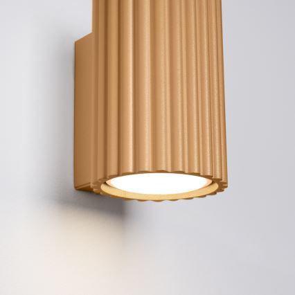 Sienas lampa KARBON 1xGU10/10W/230V zelta