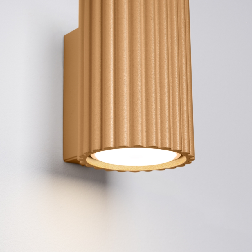 Sienas lampa KARBON 1xGU10/10W/230V zelta