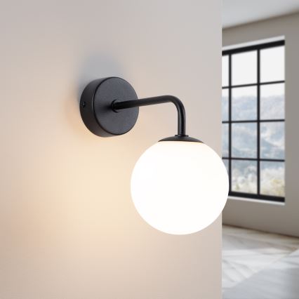 Sienas lampa ASTRAL 1xG9/8W/230V melna