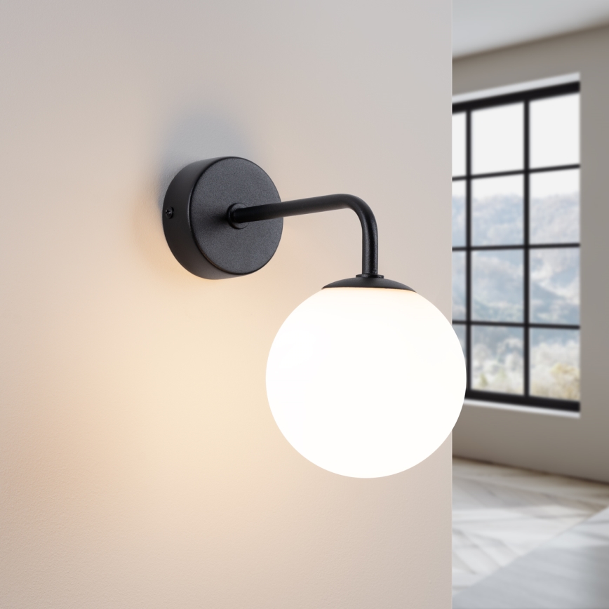 Sienas lampa ASTRAL 1xG9/8W/230V melna