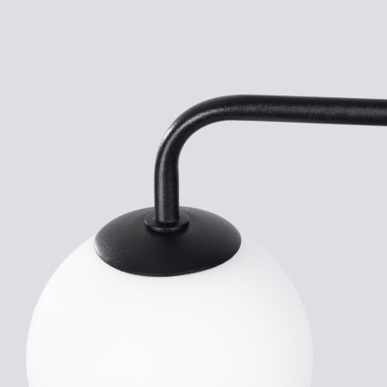 Sienas lampa ASTRAL 1xG9/8W/230V melna
