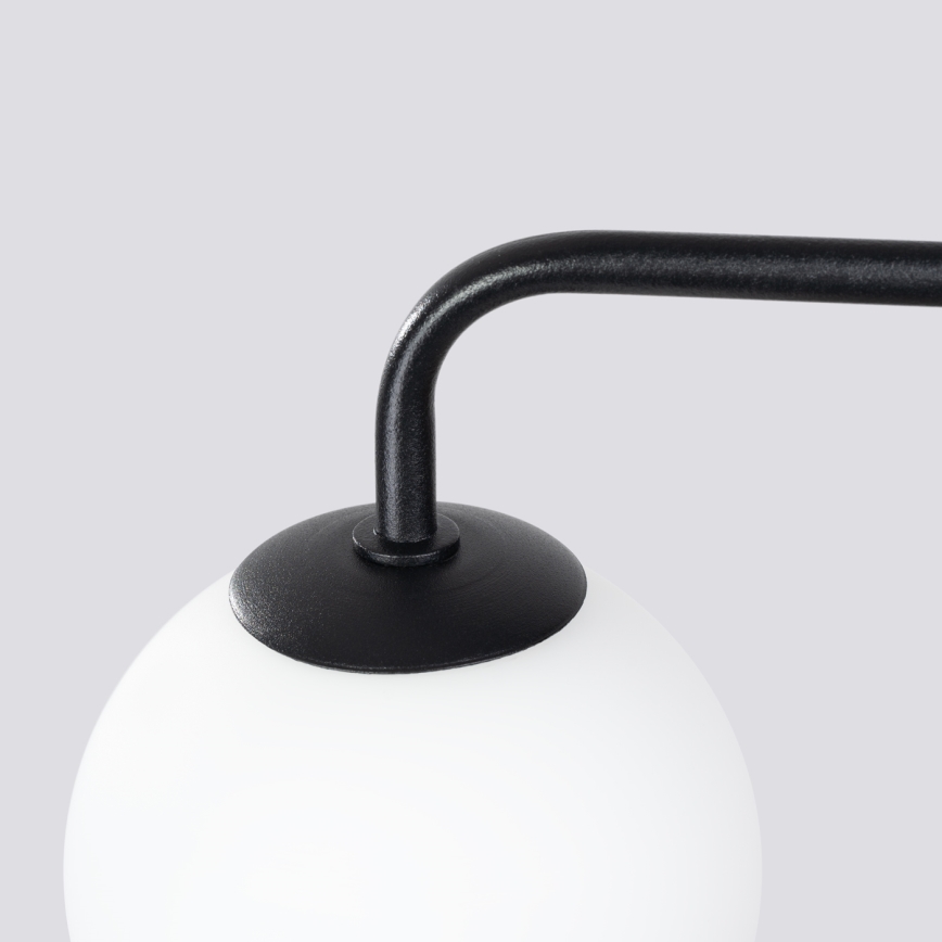 Sienas lampa ASTRAL 1xG9/8W/230V melna