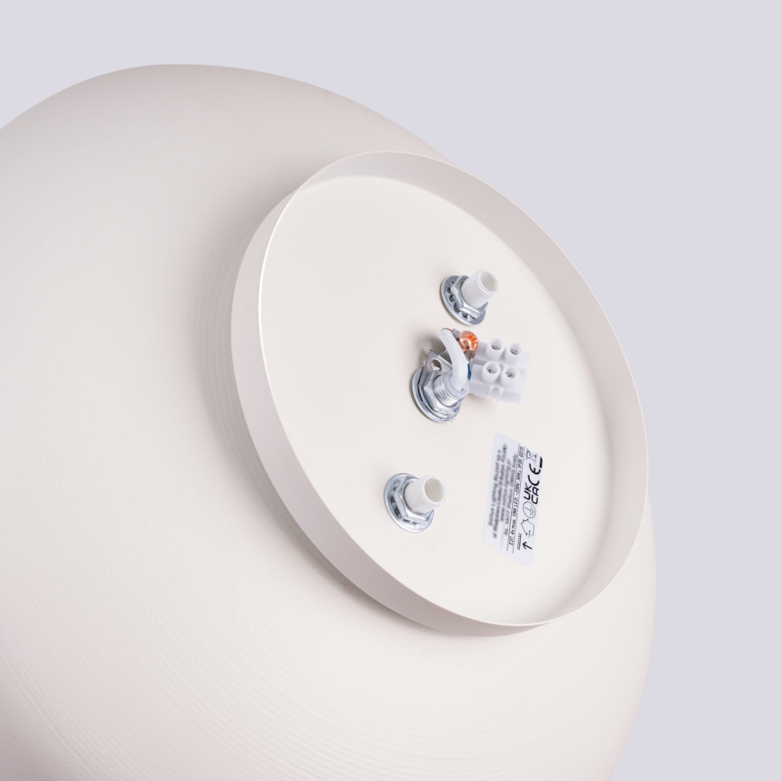 Krēmkrāsas griestu gaismeklis OMIQ, 4×E27, 15 W, 230 V, Ø 30 cm