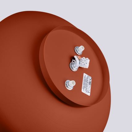 OMIQ griestu lampa 4xE27/15W/230V Ø 30 cm sarkana