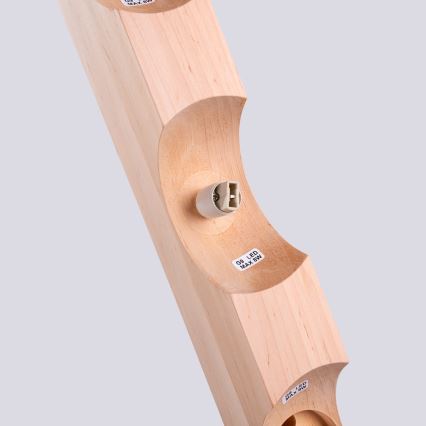 Griestu lampa BULBO 3xG9/8W/230V dižskābardis/balta