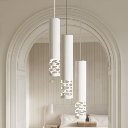 Sienas lampa LIRO 1xGU10/10W/230V balta