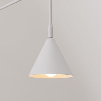 Sienas lampa NOX 1xE14/10W/230V balta