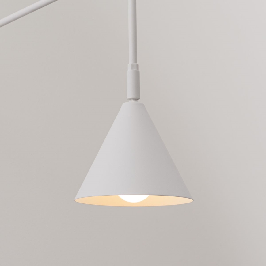 Sienas lampa NOX 1xE14/10W/230V balta