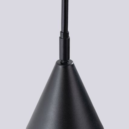 Sienas lampa NOX 1xE14/10W/230V melna