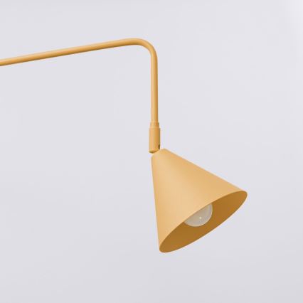 Sienas lampa NOX 1xE14/10W/230V zelta