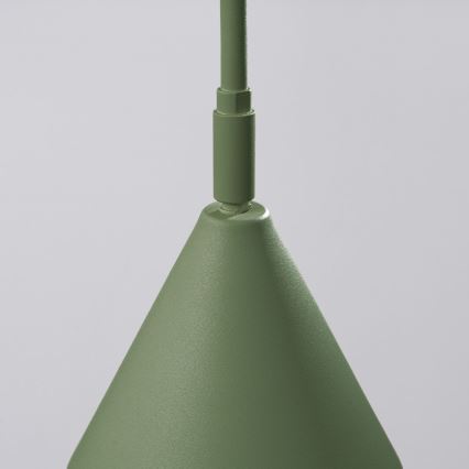 Sienas lampa NOX 1xE14/10W/230V zaļa