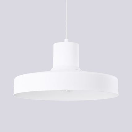 Lustra ar auklu BILO 1xE27/15W/230V d. 35 cm balta
