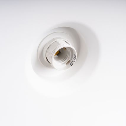 Lustra ar auklu BILO 1xE27/15W/230V d. 35 cm balta