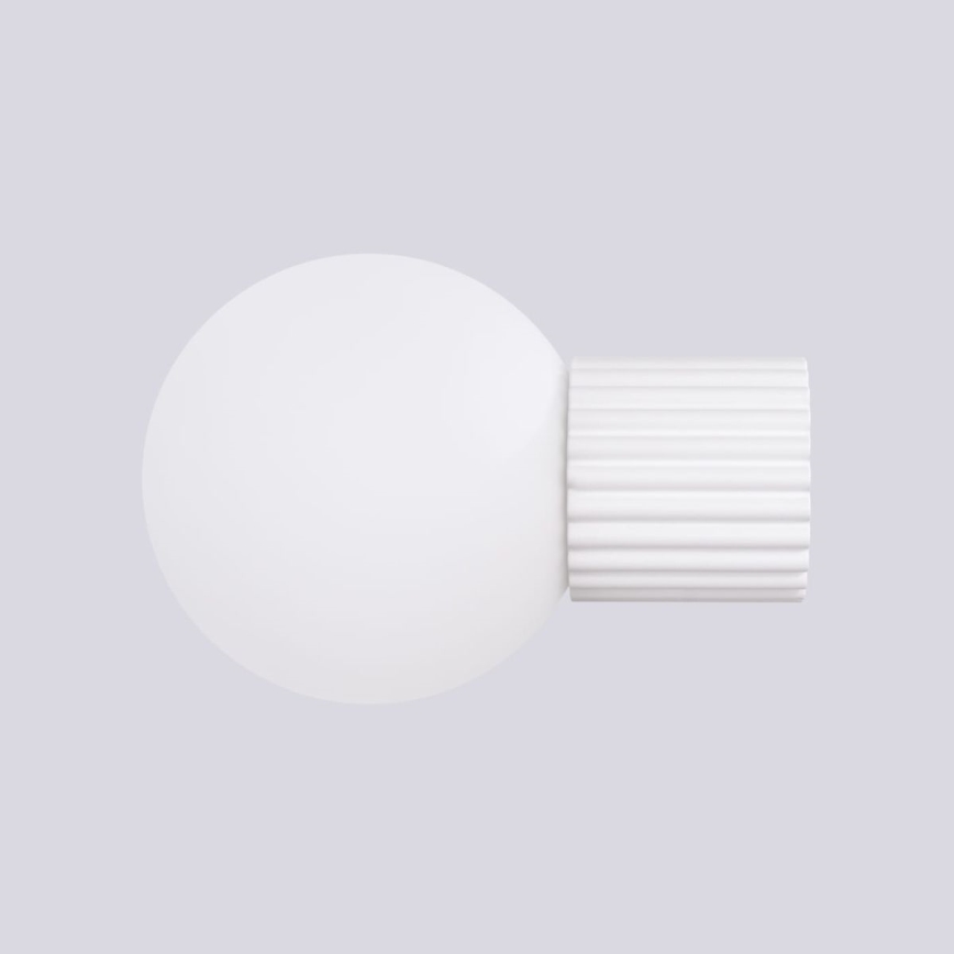 Vannas istabas sienas lampa HALO 1xG9/8W/230V d. 12 cm IP44 balta