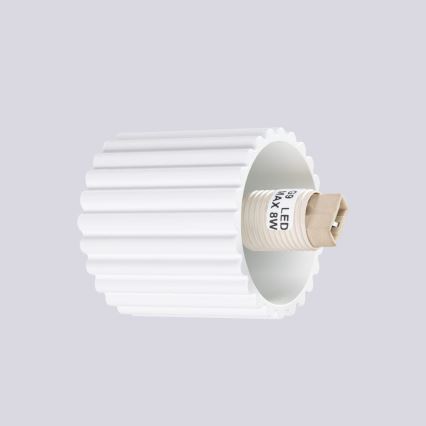 Vannas istabas sienas lampa HALO 1xG9/8W/230V d. 12 cm IP44 balta