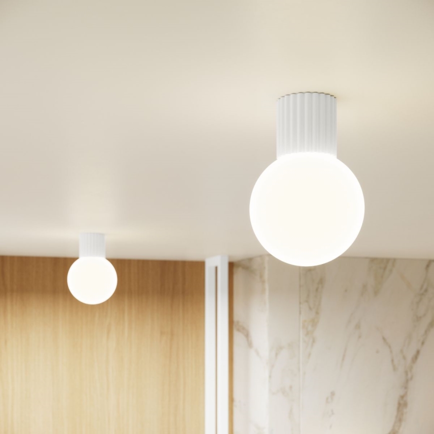 Vannas istabas griestu lampa HALO 1xG9/8W/230V d. 12 cm IP44 balta