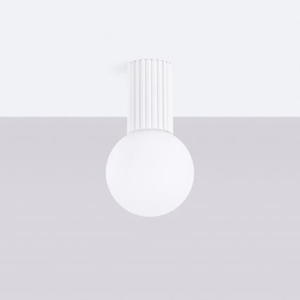 Vannas istabas griestu lampa HALO 1xG9/8W/230V d. 12 cm IP44 balta