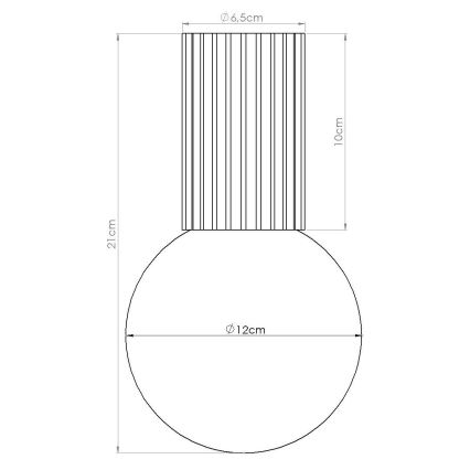 Vannas istabas griestu lampa HALO 1xG9/8W/230V d. 12 cm IP44 balta