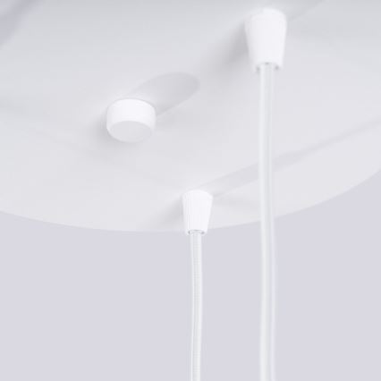 Lustra ar auklu HALO 3xG9/8W/230V d. 25 cm balta