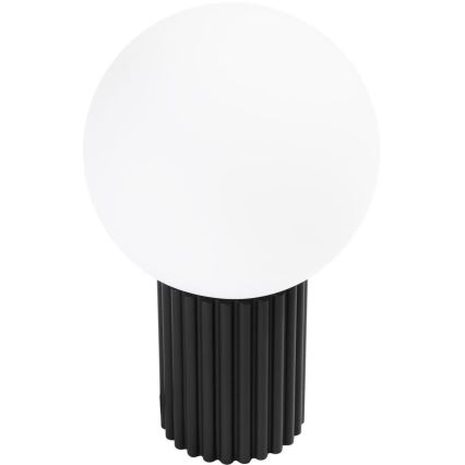 Galda lampa HALO 1xG9/8W/230V d. 12 cm melna