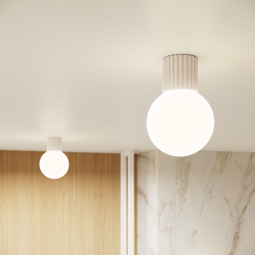 Vannas istabas griestu lampa HALO 1xG9/8W/230V d. 12 cm IP44 krēmkrāsa