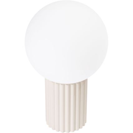 Galda lampa HALO 1xG9/8W/230V d. 12 cm krēmkrāsa