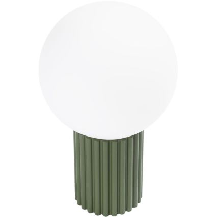 Galda lampa HALO 1xG9/8W/230V d. 12 cm zaļa