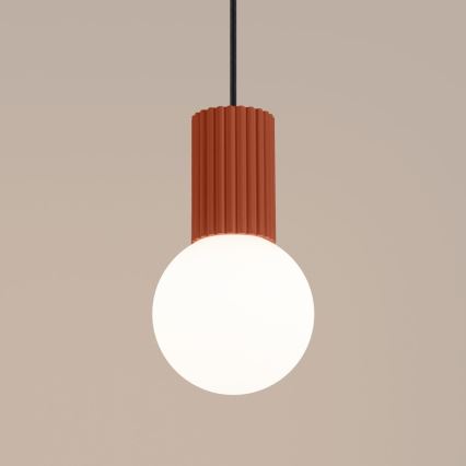 Lustra ar auklu HALO 1xG9/8W/230V d. 12 cm oranža