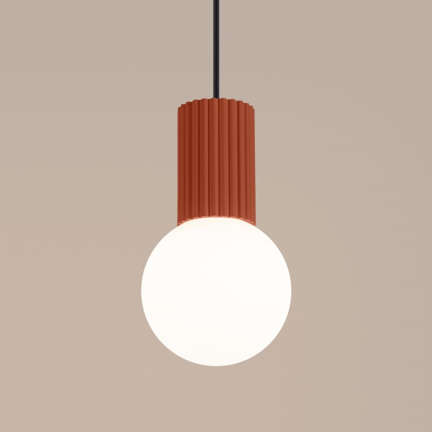 Lustra ar auklu HALO 1xG9/8W/230V d. 12 cm oranža