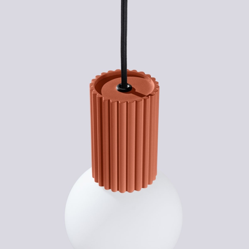 Lustra ar auklu HALO 1xG9/8W/230V d. 12 cm oranža