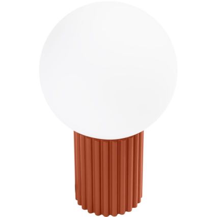 Galda lampa HALO 1xG9/8W/230V d. 12 cm oranža