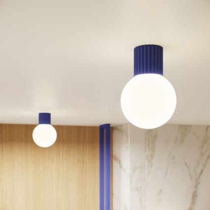 Vannas istabas griestu lampa HALO 1xG9/8W/230V d. 12 cm IP44 zila