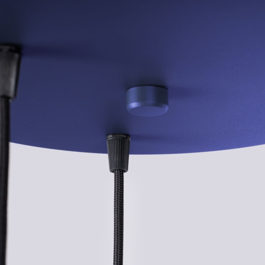 Lustra ar auklu HALO 3xG9/8W/230V d. 25 cm zila